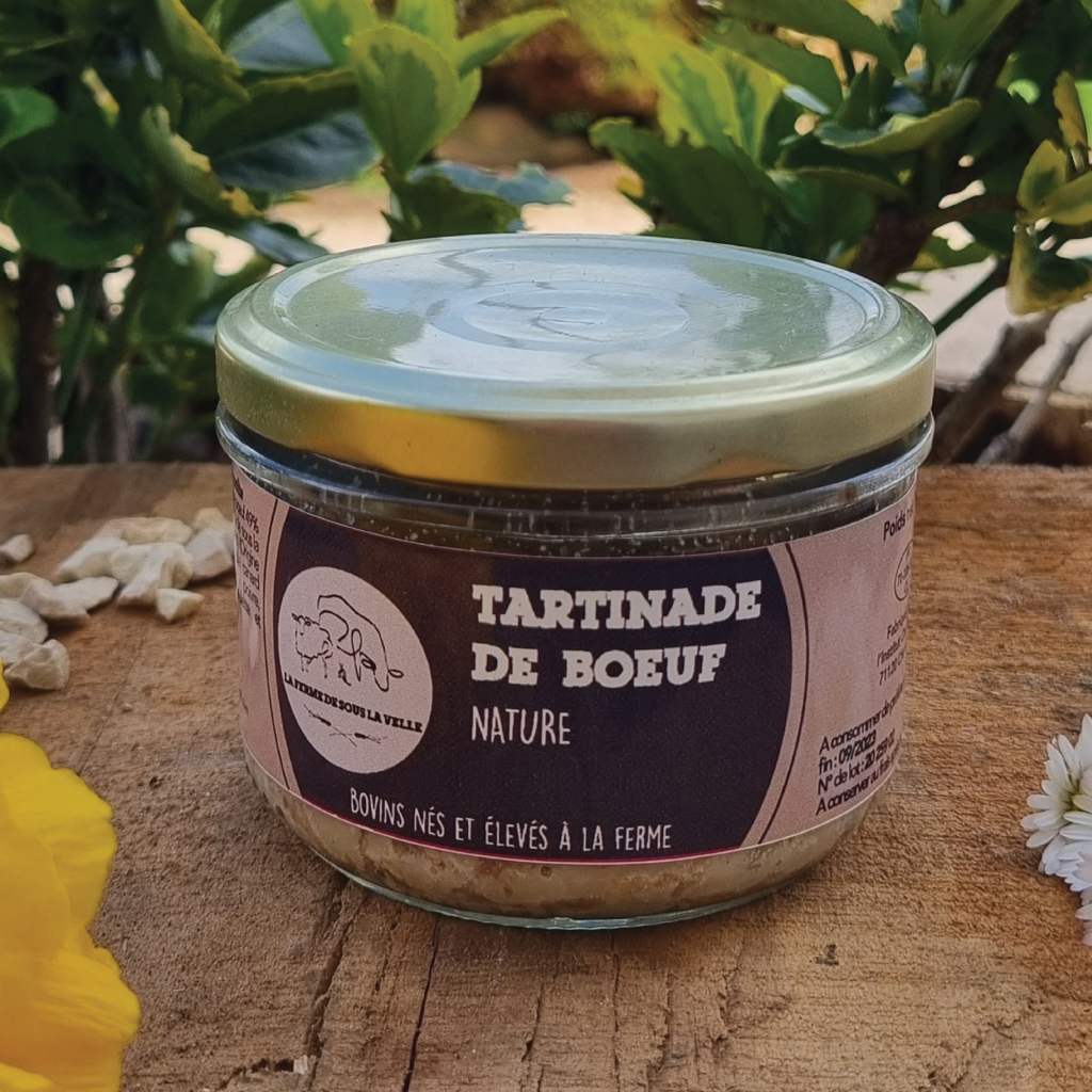 Tartinade de bœuf Ferme de la Motte Giron